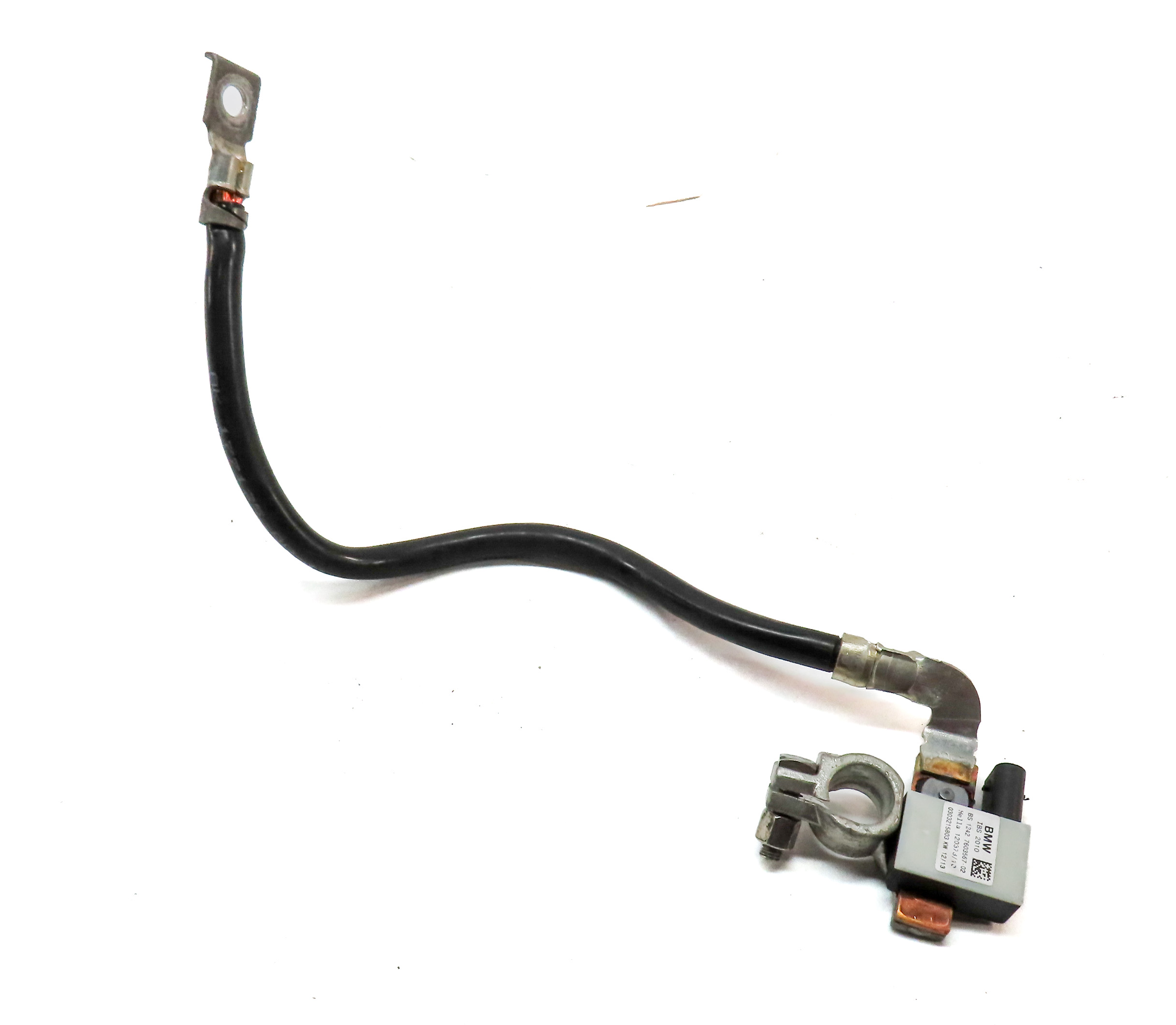 2013 BMW X5 (E70) 3.0L TURBO (N55) ENGINE NEGATIVE BATTERY CABLE w/TERMINAL — exact item pictured